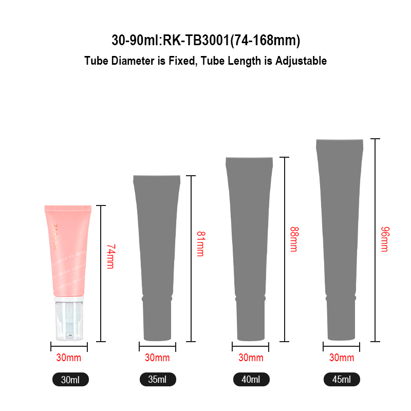 Airless Cosmetics  Lotion Tube