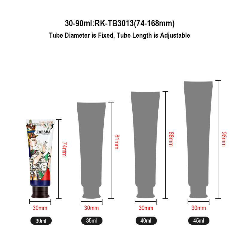 hot stamping hand cream tube