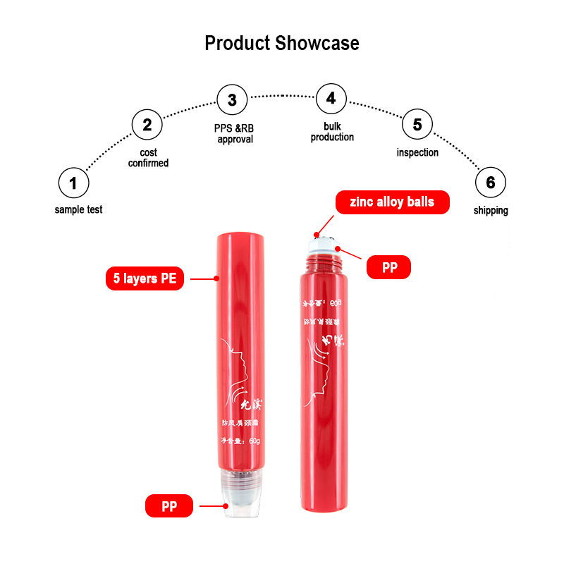 Squeeze Empty Body Skin Care Massage Tube