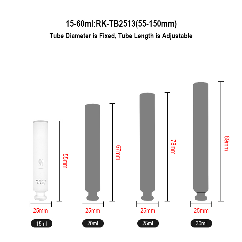 Plastic Foundation Tube for hand cream soft tube