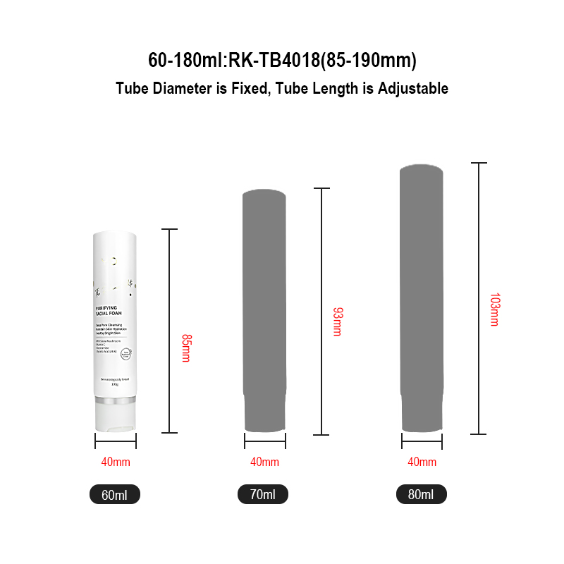 Plastic Cosmetic Soft Tube