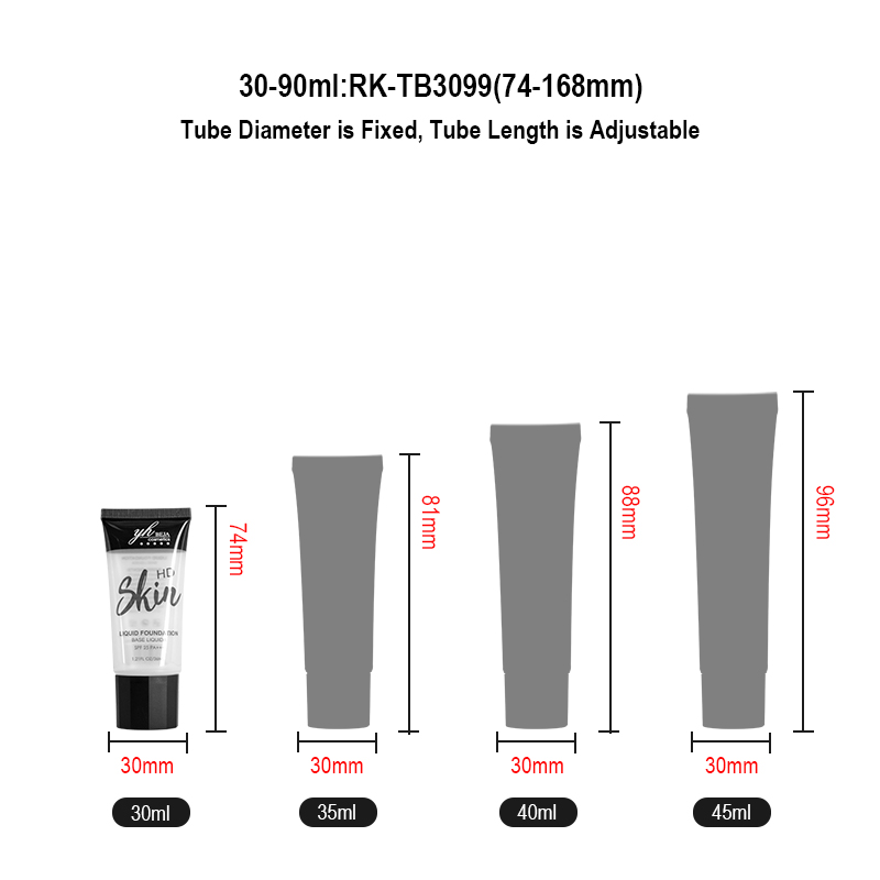 Runk cosmetic tube size Runk cosmetic tube size