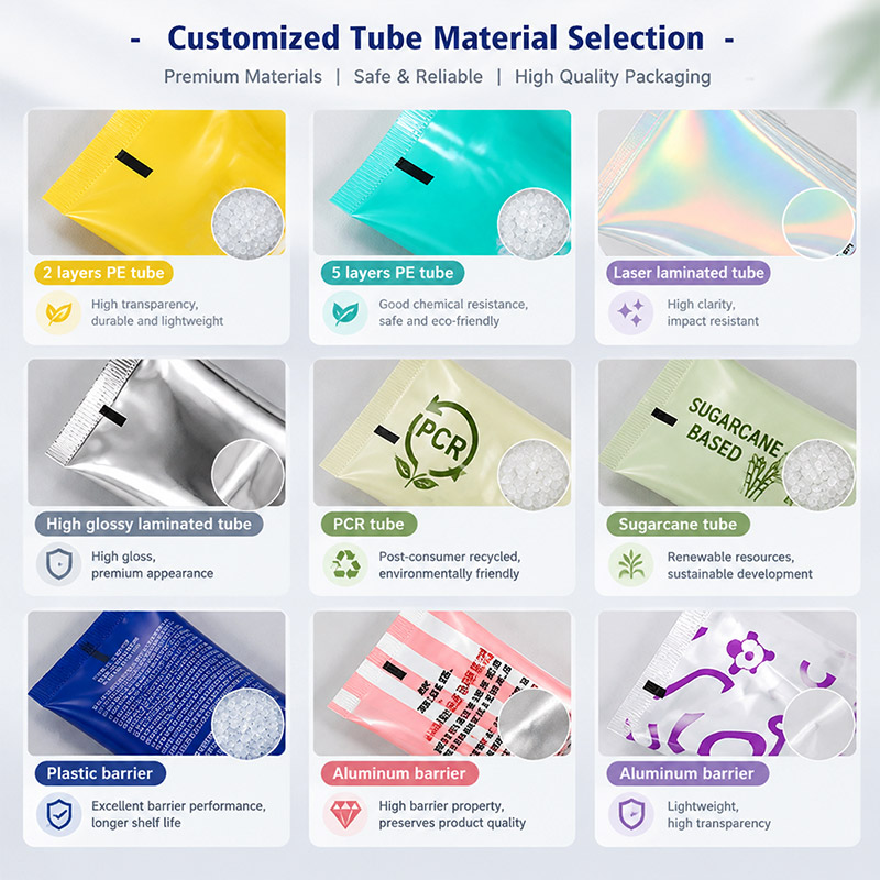 custom cosmetic tubes